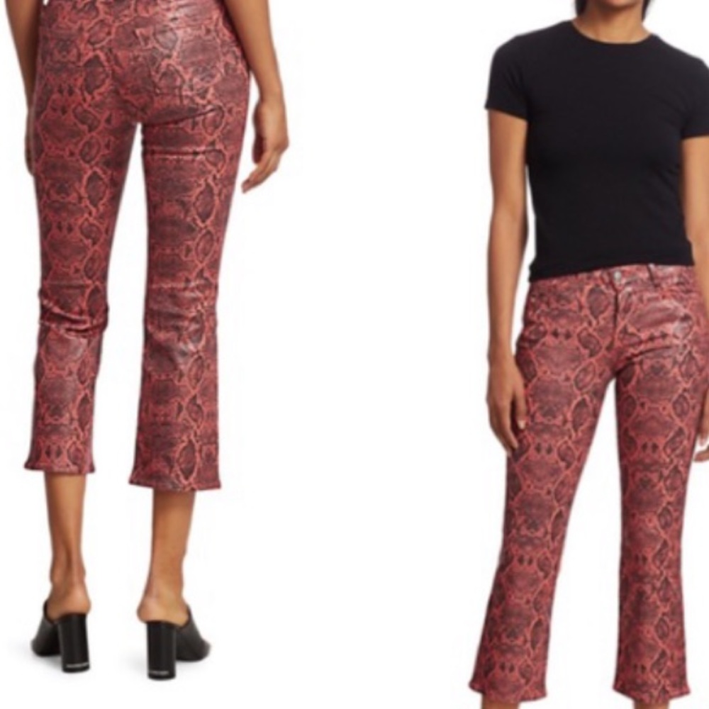 J Brand coated jeans